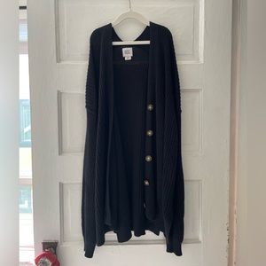 BDG oversized cardigan 🐦‍⬛